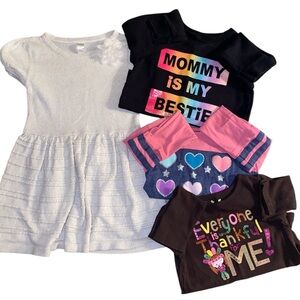 GIRLS EUC BUNDLE OF 4 CLOTHES SZ 4T